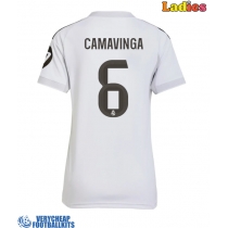 Real Madrid Eduardo Camavinga #6 Replica Home Shirt Ladies 2025-26 Short Sleeve